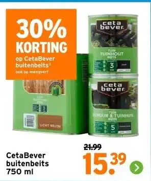 GAMMA CetaBever buitenbeits 750 ml aanbieding