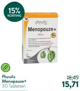 Holland & Barrett Menopauze+ aanbieding