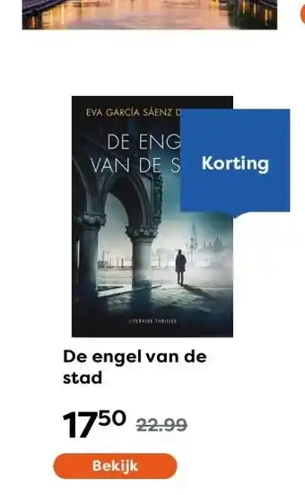 The Read Shop De engel van de stad aanbieding