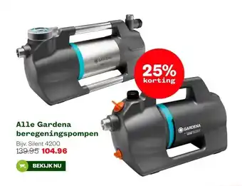 Welkoop Alle Gardena beregeningspompen aanbieding