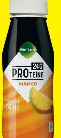 Dekamarkt MELKAN PROTEÏNE YOGHURT DRINK MANGO aanbieding