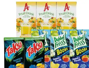 Dekamarkt APPELSIENTJE, DUBBELFRISSS OF TAKSI aanbieding