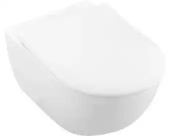 Hornbach VILLEROY & BOCH Spoelrandloos toilet Subway 2.0 incl. softclose wc-bril met quick-release aanbieding