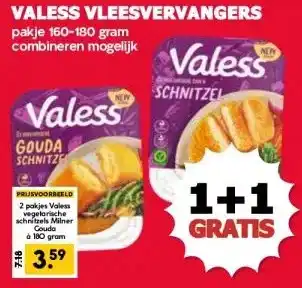 MCD Supermarkt VALESS VLEESVERVANGERS aanbieding