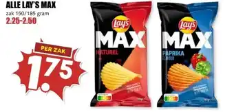 MCD Supermarkt ALLE LAY'S MAX aanbieding