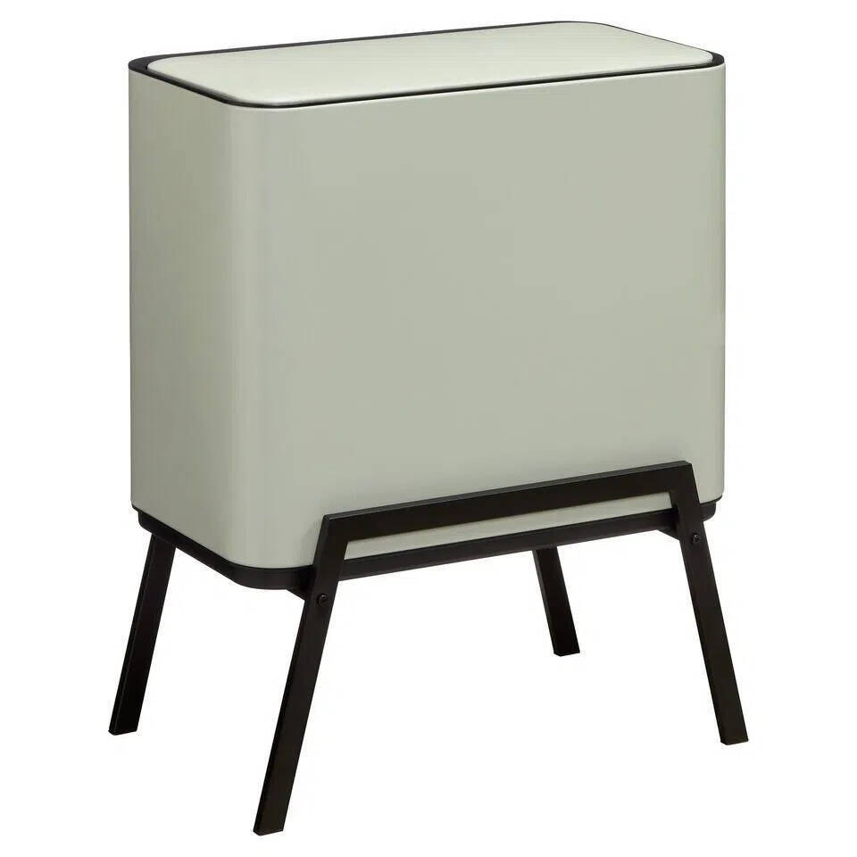 High Aspect Prullenbak op pootjes - Wit & Goud 15L - Design
