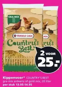 Ranzijn Kippenvoer* COUNTRY'S BEST aanbieding