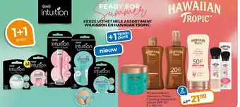 Trekpleister WILKINSON EN HAWAIIAN TROPIC aanbieding