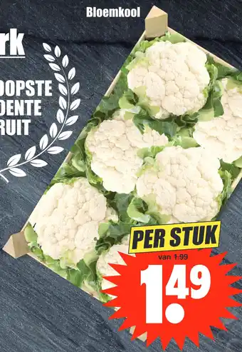 Dirk Bloemkool aanbieding