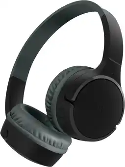 Amazon Belkin SoundForm Mini draadloze koptelefoon voor kinderen met ingebouwde microfoon, 30 uur luistertijd en leuke stickers - He aanbieding