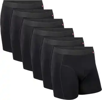 Amazon DANISH ENDURANCE Biologisch Katoenen Boxershorts, Onderbroeken voor Heren, 3-pack of 6-pack aanbieding