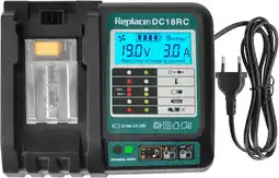 Amazon Powarobor Vervangende Oplader DC18RC DC18RA Accu Snellader voor Makita 14.4V~18V Li-Ion Schuif accu's BL1440 BL1815 BL1830 BL aanbieding