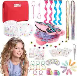 Amazon SEMKOTREE Haar Bedazzler Kit, Glitter Stenen Haar Machine met 630 Haar Edelstenen en Haar Strengen Kinderen, Haar Glitter Ste aanbieding