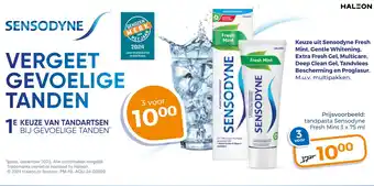 Trekpleister SENSODYNE aanbieding