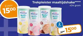 Trekpleister Trekpleister maaltijdshake aanbieding