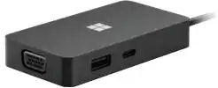 Coolblue Microsoft Surface USB-C Travel Hub Bedraad USB 3.2 Gen 2 Zwart aanbieding