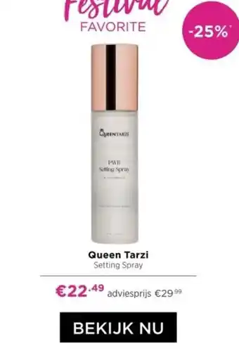 ICI Paris XL Queen Tarzi Setting Spray aanbieding