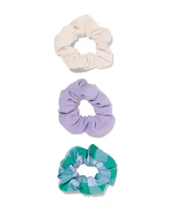 HEMA HEMA Scrunchies - 3 Stuks aanbieding