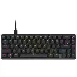 MediaMarkt Corsair K65 Pro Mini Rgb - 65% Bedraad Gamingtoetsenbord Zwart aanbieding