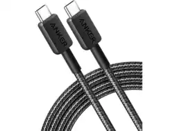 MediaMarkt Anker 322 Usb-c Usb-kabel 18 M Zwart aanbieding