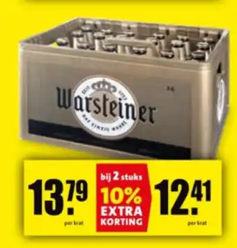 Boni Warsteiner aanbieding