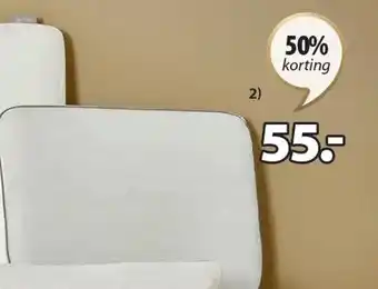 Jysk VARDO TRAAGSCHUIM KUSSEN aanbieding