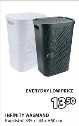 Jysk INFINITY WASMAND aanbieding