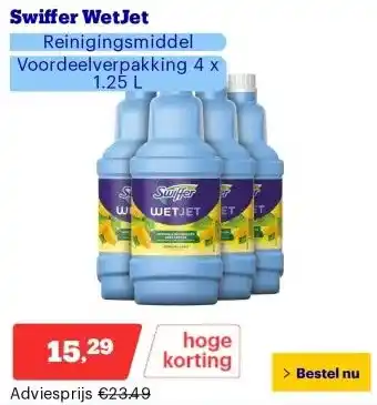 Bol.com Swiffer WetJet aanbieding