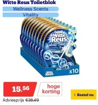 Bol.com Witte Reus Toiletblok aanbieding