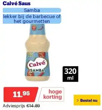 Bol.com Calvé Saus aanbieding