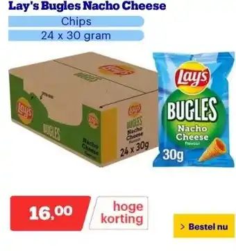 Bol.com Lay's Bugles Nacho Cheese aanbieding