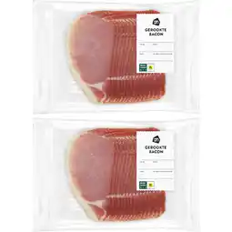 Albert Heijn AH Bacon 2-pack aanbieding