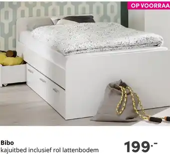 Baby & Tiener Bibo kajuitbed inclusief rol lattenbodem aanbieding