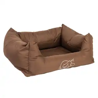 Zooplus L76 x B60 x H21 cm Strong & Soft Hondenbed Bruin aanbieding