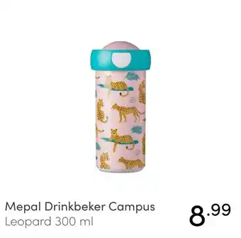 Baby & Tiener Mepal Drinkbeker Campus Leopard 300 ml aanbieding