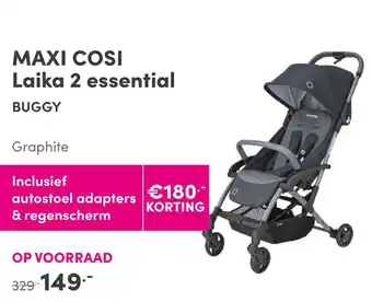 Baby & Tiener MAXI COSI Laika 2 essential BUGGY aanbieding