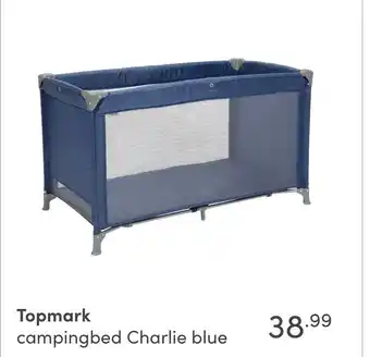 Baby & Tiener Topmark campingbed Charlie blue aanbieding