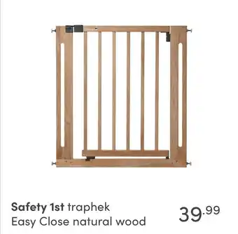 Baby & Tiener Safety 1st traphek Easy Close natural wood aanbieding