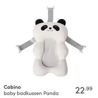 Baby & Tiener Cabino baby badkussen Panda aanbieding