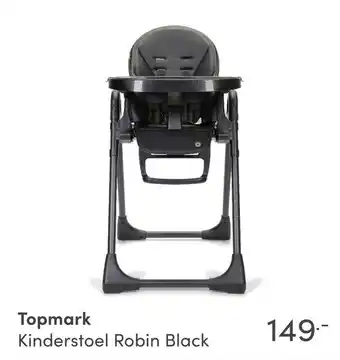 Baby & Tiener Topmark Kinderstoel Robin Black aanbieding