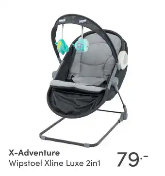 Baby & Tiener X-Adventure Wipstoel Xline Luxe 2in1 aanbieding