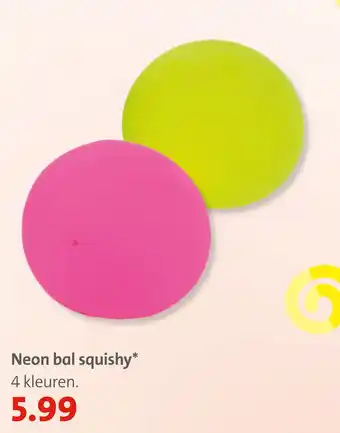 Bruna Neon bal squishy aanbieding