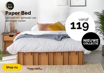 Beter Bed Paper Bed aanbieding