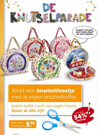 Coop knutselkoffer aanbieding