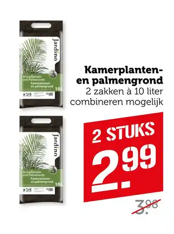 Coop Kamerplanten- en palmengrond aanbieding