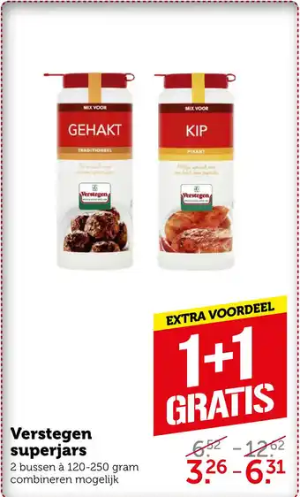 Coop Verstegen superjars S. adns aanbieding