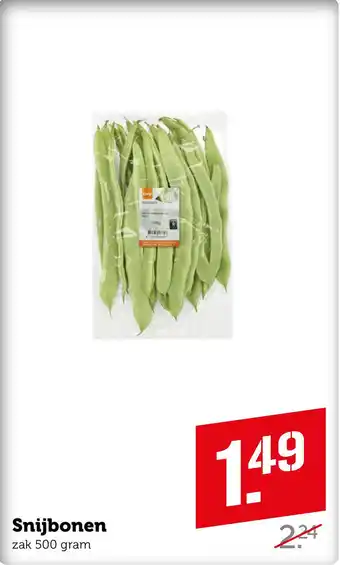 Coop Snijbonen aanbieding