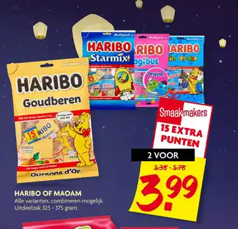 Dekamarkt HARIBO OF MAO AM aanbieding