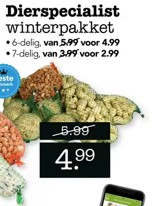 Dierspecialist Dierspecialist winterpakket aanbieding