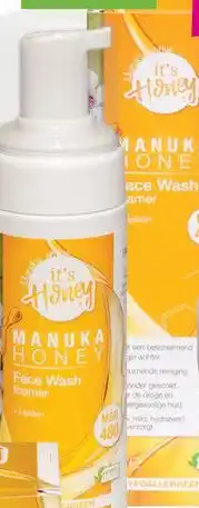 Gezond & Wel MANUKA HONEY Face Wash oamer aanbieding